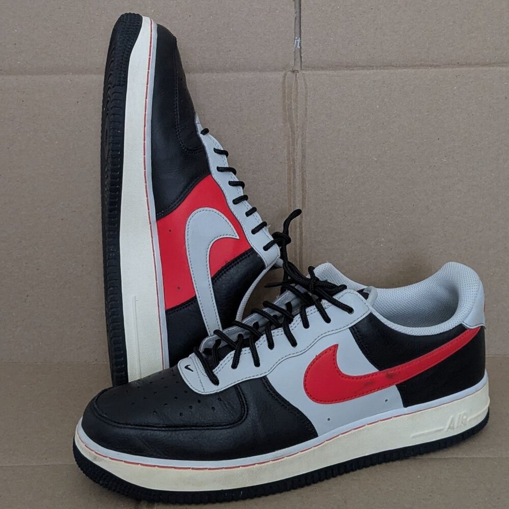 Nike NBA Air Force 1 '07 LV8 '75th Anniversary Trail Blazers' DC8874-001 Sz 11.5 - Picture 6 of 15